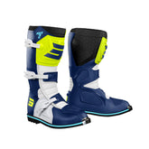 SHOT RACE 2 MOTOCROSS BOTAS NEON AZUL AMARELO